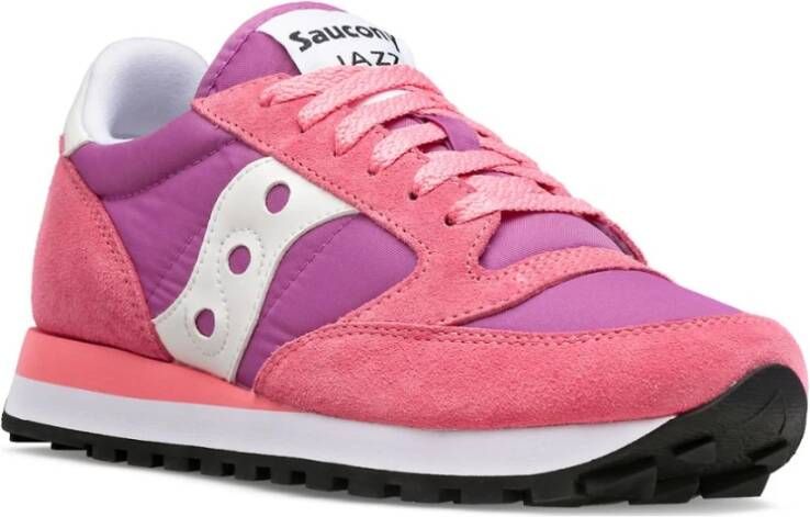 Saucony Rosa Bianco Jazz Original Roze Dames