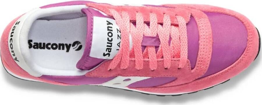 Saucony Rosa Bianco Jazz Original Roze Dames