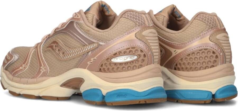 SAUCONY Lage Sneakers Dames Progrid Triumph 4 Maat: 39 Materiaal: Suède Kleur: Roze - Foto 3