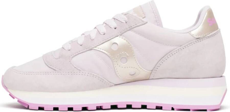 Saucony Roze Sneakers Lichtgewicht Drievoudige Tussenzool Beperkte Oplage Pink Dames