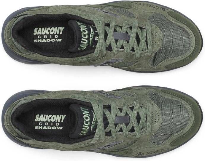 Saucony Shadow 2 GTX Waterdichte hardloopschoenen Green Heren