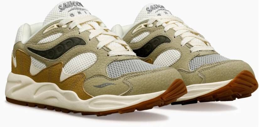 Saucony Shadow 2 Sand & Sage Sneakers Multicolor Heren