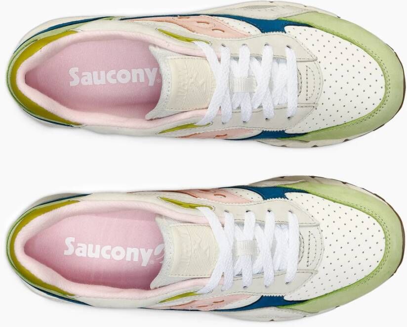 Saucony Shadow 6000 Groen Multicolor Sneakers Multicolor Dames