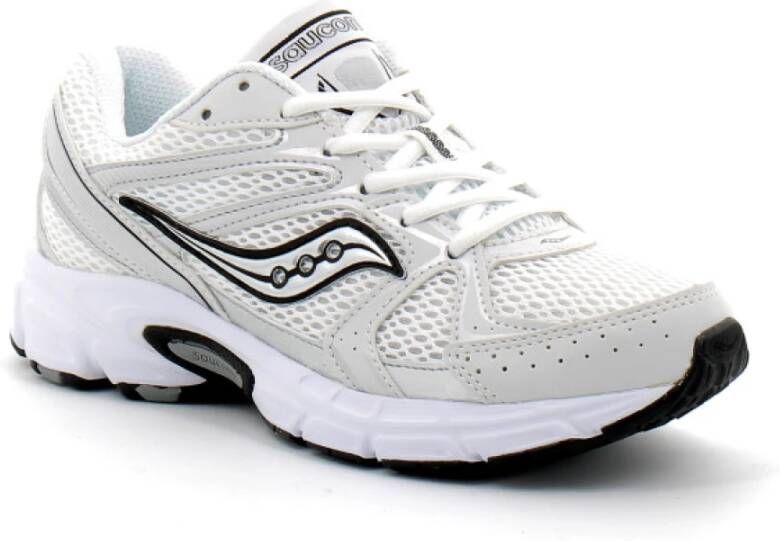 Saucony Ride Millennium Heren Schoenen Wit Maat: 42.5 Mesh Synthetisch Foot Locker - Foto 7