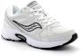 Saucony Witte Veterschoenen Optische Sneakers White Unisex - Thumbnail 9