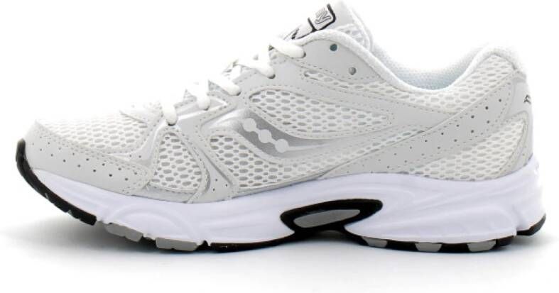 Saucony Ride Millennium Heren Schoenen Wit Maat: 42.5 Mesh Synthetisch Foot Locker - Foto 9