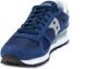 Saucony Logo Sneakers Suède Canvas Rubber Zool Blue Heren - Thumbnail 12