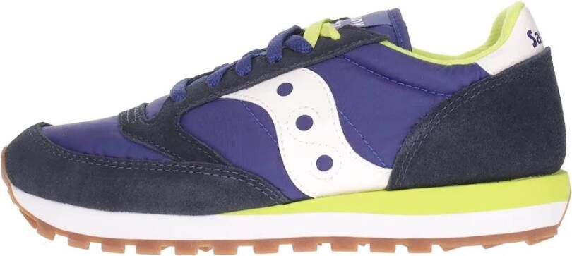 Saucony Blauwe Moderne Sneakers Blauw Heren