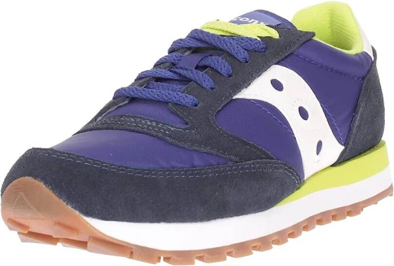 Saucony Blauwe Moderne Sneakers Blauw Heren