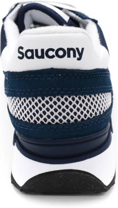 Saucony Leren en stoffen herensneakers Blauw Heren