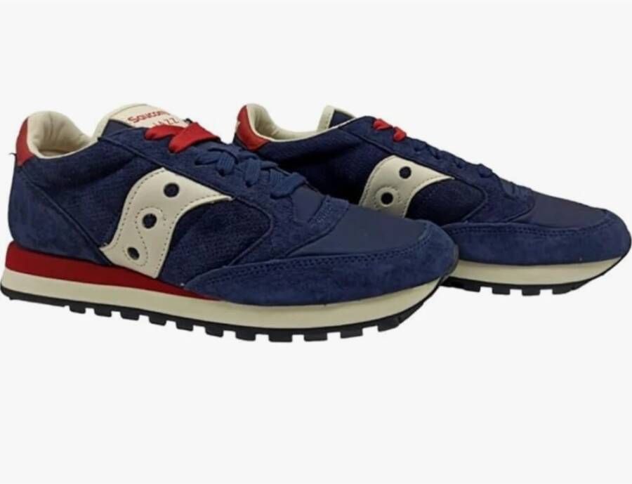 Saucony Blauwe Sneakers voor Heren Blauw Heren