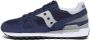 Saucony Logo Sneakers Suède Canvas Rubber Zool Blue Heren - Thumbnail 9