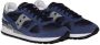 Saucony Logo Sneakers Suède Canvas Rubber Zool Blue Heren - Thumbnail 6