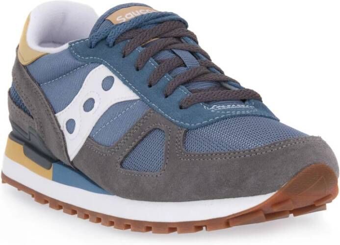 Saucony Originele Shadow Gymschoenen Blauw Heren