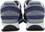 Saucony Logo Sneakers Suède Canvas Rubber Zool Blue Heren - Thumbnail 12