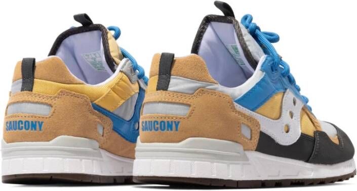 Saucony Stijlvolle Unisex Sneakers Blauw Heren