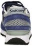 Saucony Logo Sneakers Suède Canvas Rubber Zool Blue Heren - Thumbnail 13