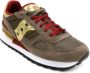 Saucony Logo Sneakers Suède Nylon Rubber Zool Multicolor Dames - Thumbnail 2