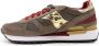 Saucony Logo Sneakers Suède Nylon Rubber Zool Multicolor Dames - Thumbnail 11