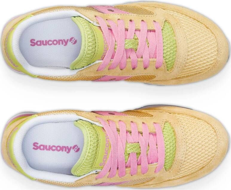 Saucony Multicolor Jazz Triple Schoen Geel Dames