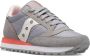 Saucony Jazz Original Sneakers nen Grijs Wit Rood - Thumbnail 4