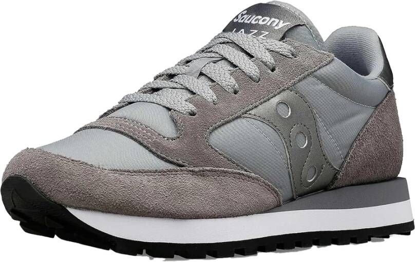 Saucony Grijze Jazz Sneakers Herfst Winter Collectie 2023 2024 Grijs Dames