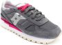 Saucony Zilveren Sneakers Logo Voor Nylon Rubber Gray Dames - Thumbnail 2