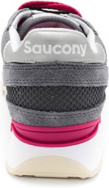 Saucony Leren en stoffen sneakers voor vrouwen Grijs Dames