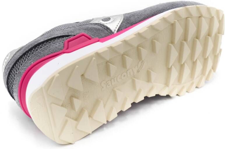 Saucony Leren en stoffen sneakers voor vrouwen Grijs Dames