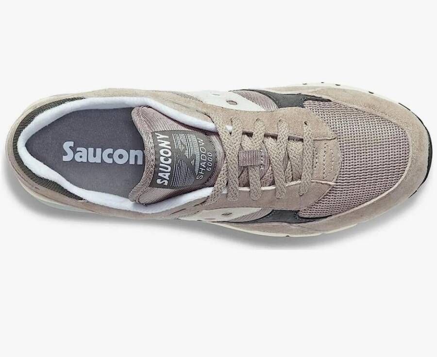 Saucony Grijze Sneakers Grijs Heren