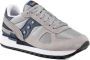 Saucony Shadow Original Sneaker Middengrijs Donkerblauw - Thumbnail 4