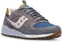 Saucony Unisex Leren en Textiele Sneakers Gray Heren - Thumbnail 3