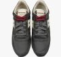 Saucony Grijze Sneakers met Leren en Stoffen Voering Gray Heren - Thumbnail 4