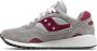 Saucony Unisex Synthetische en Stoffen Sneakers met Suède Bovenwerk Gray Heren - Thumbnail 5