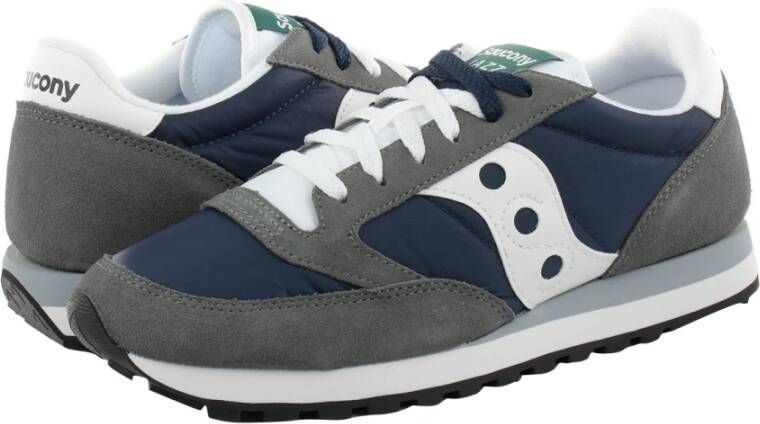 Saucony Stijlvolle en comfortabele sneakers in Grigio Blu Navy Grijs Heren