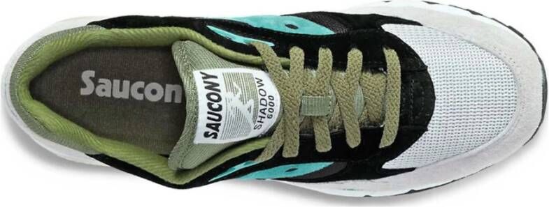 Saucony Sneakers Grijs Groen Zwart S70441-53 Meerkleurig Heren
