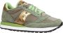 Saucony women's shoes suede trainers sneakers Jazz o Groen Dames - Thumbnail 2