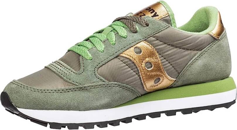 Saucony Groene Jazz Sneakers voor Dames Groen Dames