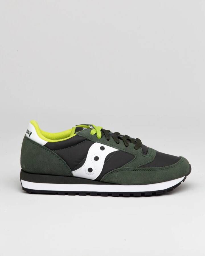 Saucony Kleurrijke Jazz Originals Sneakers Groen Heren