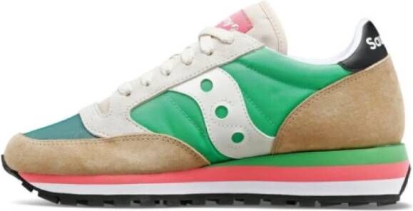 Saucony Verhoog je Sneaker Stijl met Jazz Triple Groen Heren