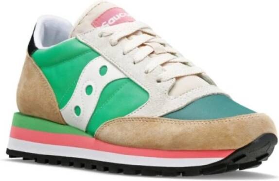 Saucony Verhoog je Sneaker Stijl met Jazz Triple Groen Heren