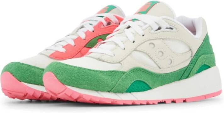 Saucony Unisex Mode Sneakers Groen Heren