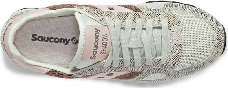 Saucony Lichtroze S60725-2 Beige Sneakers Roze Heren