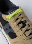 Saucony Stoffen en Suède Sneakers met Rubberen Zool Brown Heren - Thumbnail 9