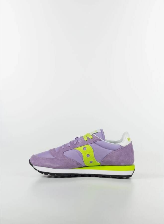 Saucony Jazz Casual Sneakers Stijlvol en Comfortabel Paars Dames