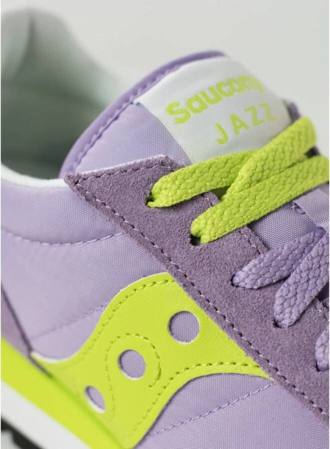 Saucony Jazz Casual Sneakers Stijlvol en Comfortabel Paars Dames