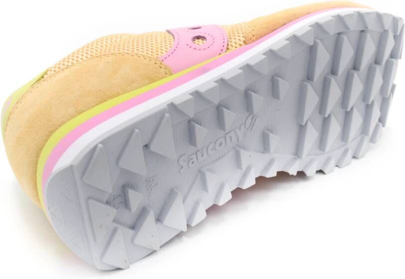 Saucony Leren en stoffen sneakers voor vrouwen Roze Dames