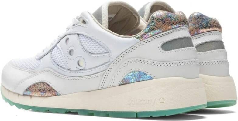 Saucony Witte Shadow 6000 Sneakers Wit Dames