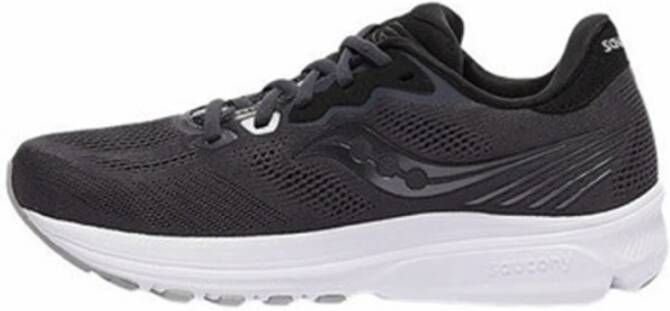 Saucony Sportschoenen Black White Ride 14 Zwart Dames