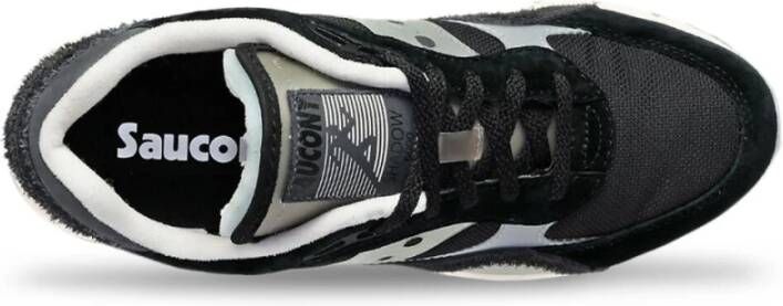 Saucony Zwarte Heren Sneakers Shadow-S70715 Zwart Heren